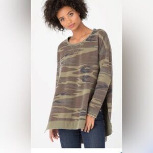 Z Supply the weekender pullover camo